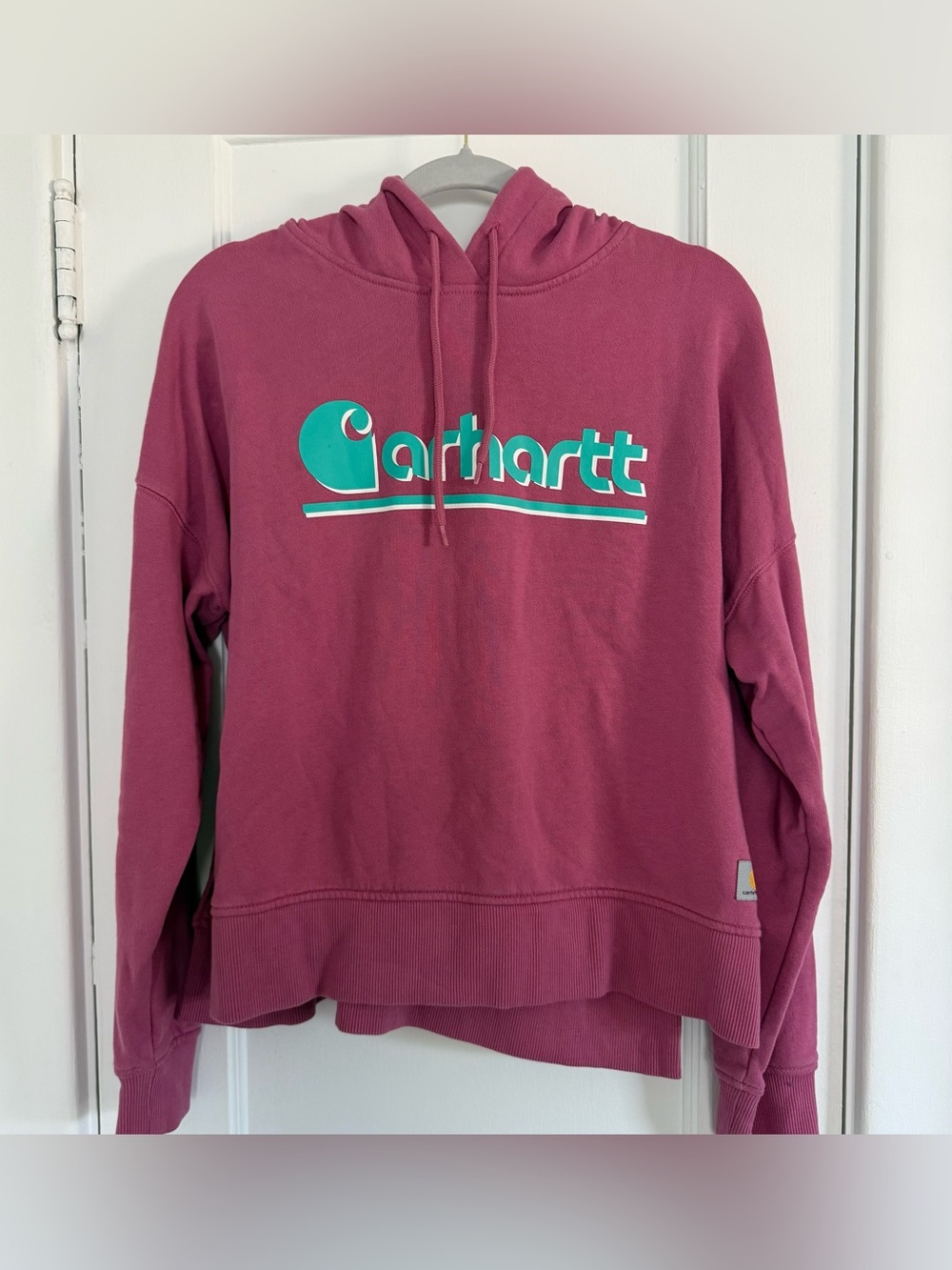 Carhartt Women's TENCEL™ Fiber Series Loose Fit Graphic Hooded Sweatshirt Sz M